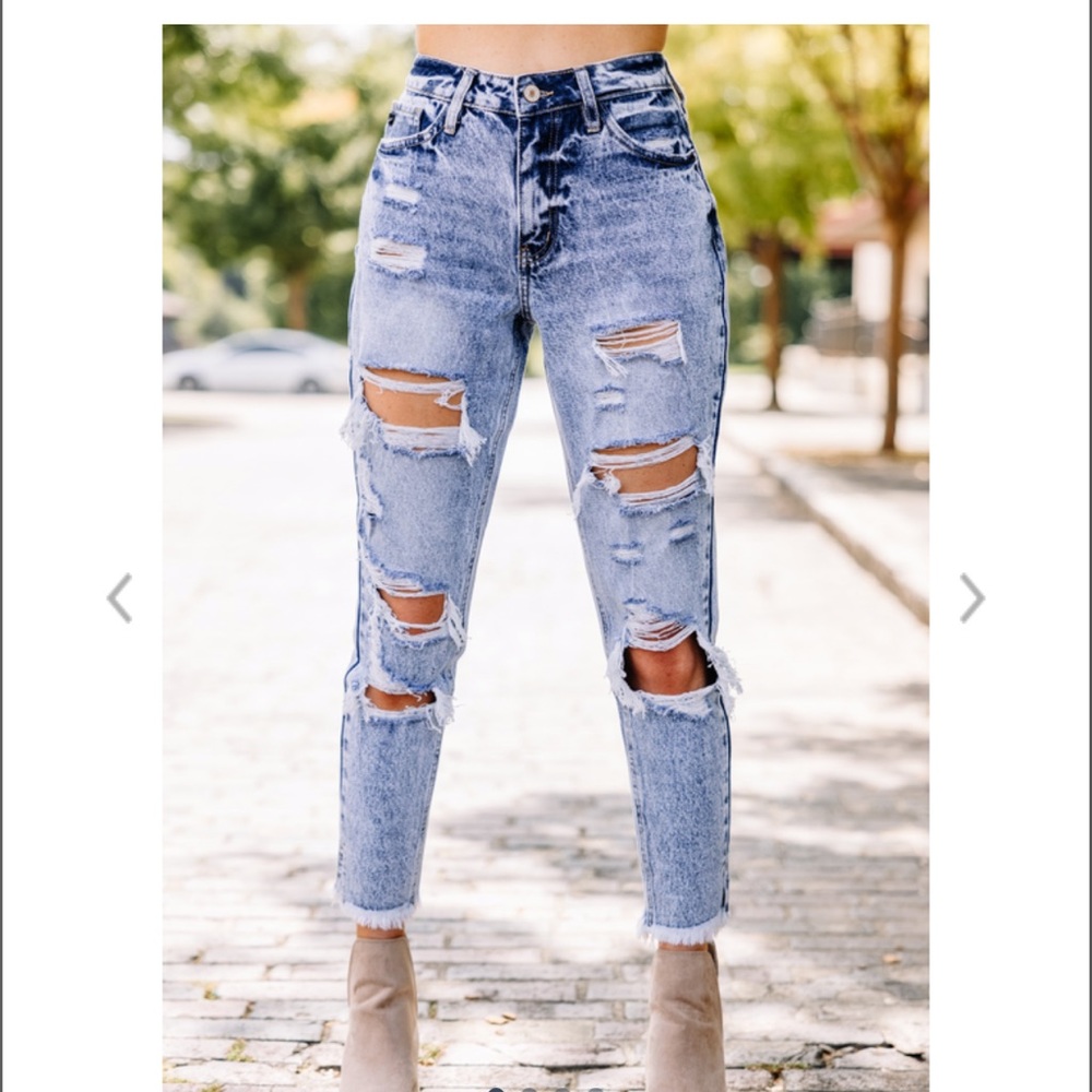 kancan Feeling Bold mom jeans